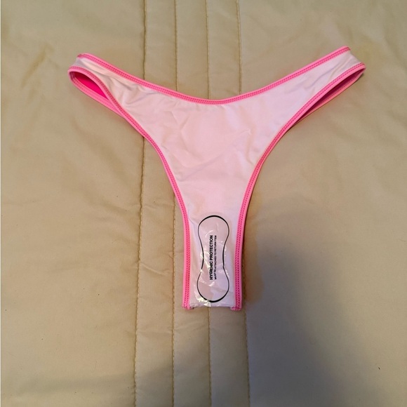 Neon Pink thong Bikini  Bottom - Picture 3 of 6